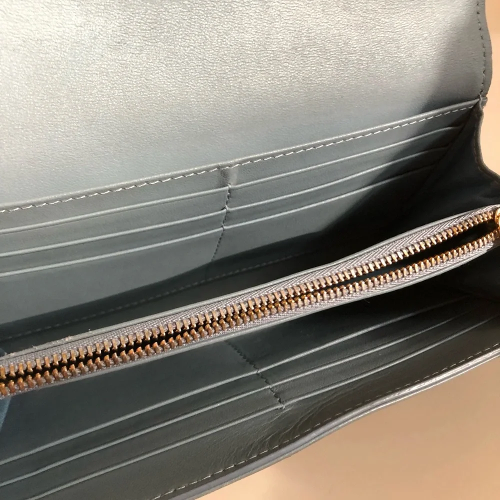 Dior Caro Orchid Long Wallet